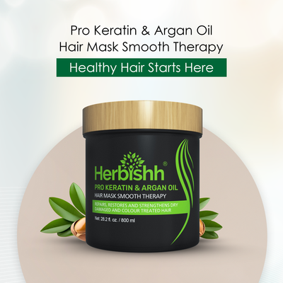 800 ML Argan Hair Mask -  Herbishh