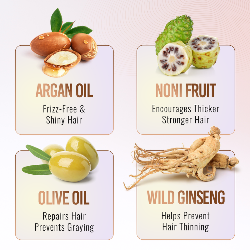 Black Hair Color Shampoo 10 Sachet- Herbishh