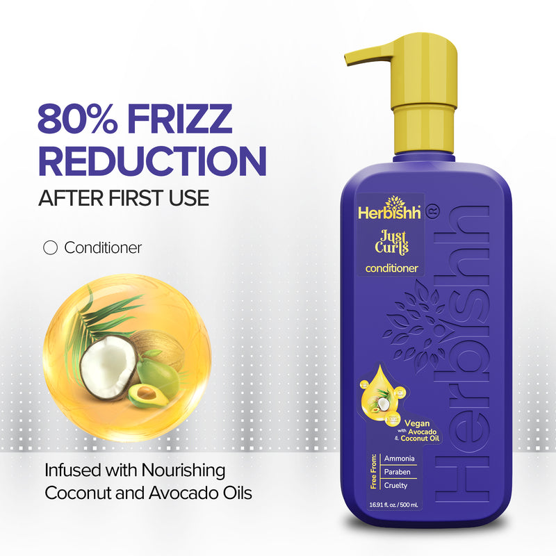 Just Curls Deep Conditioner - Herbishh