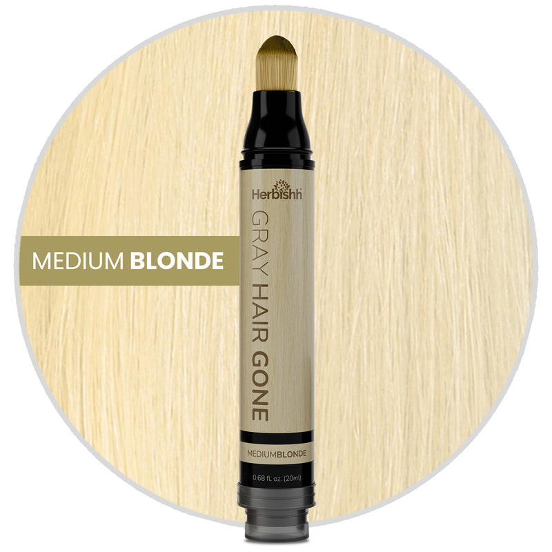 Hair Root Touch-up Pen - Medium Blonde