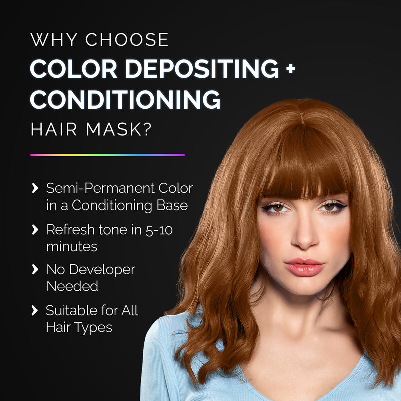 Koloret Keratin Color Depositing Hair Mask Copper