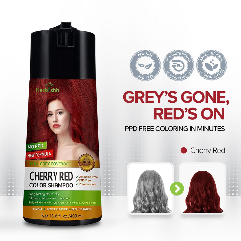 Herbishh PPD-free color shampoo shade