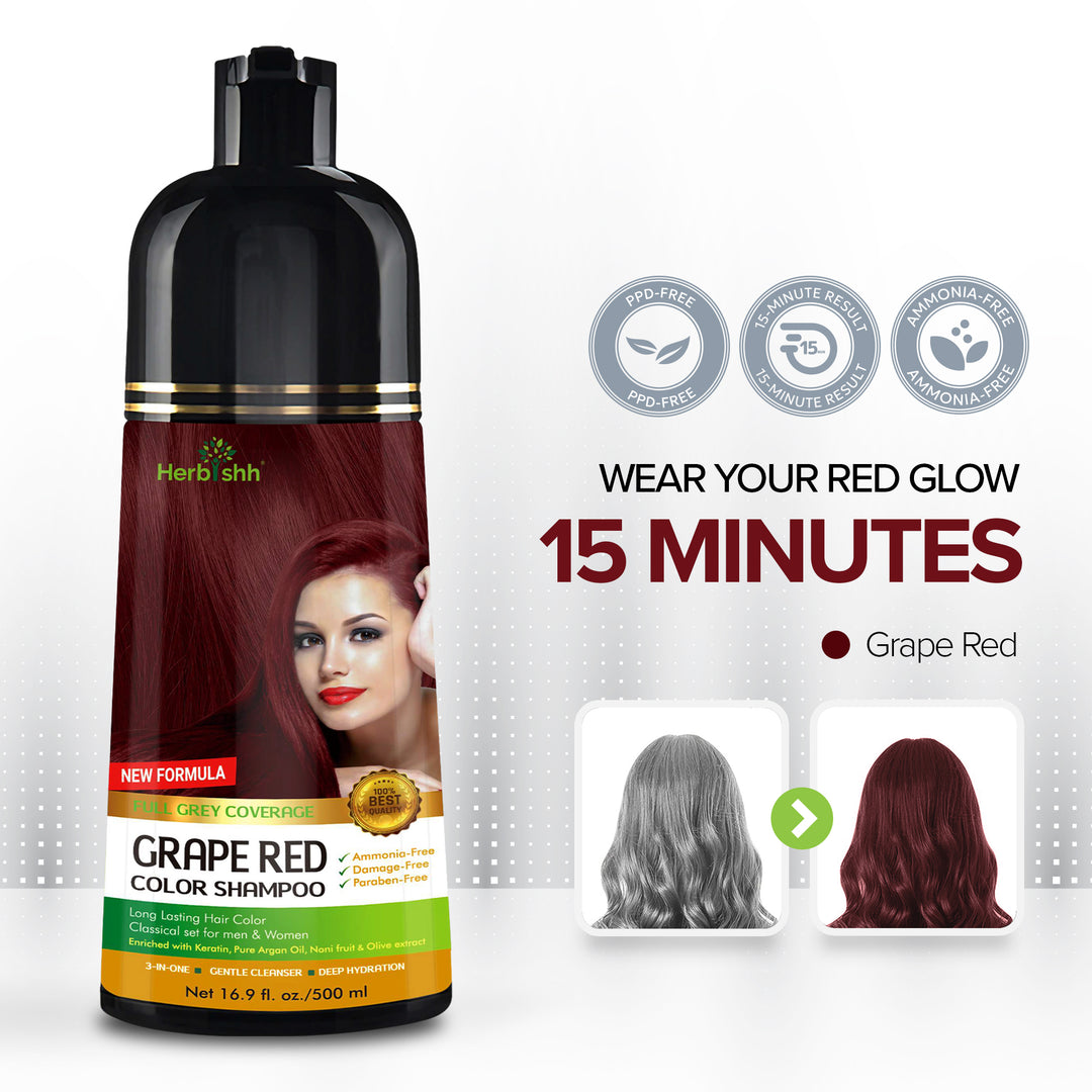 PPD-Free-Grape-Red-Color-