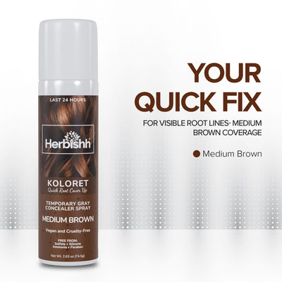 BUY 2 GET 2 Koloret Quick Root Touch Up Hair Color Spray