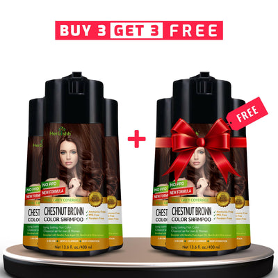 BOGO: Buy 3 PPD-Free Shampoos, Get 3 FREE!