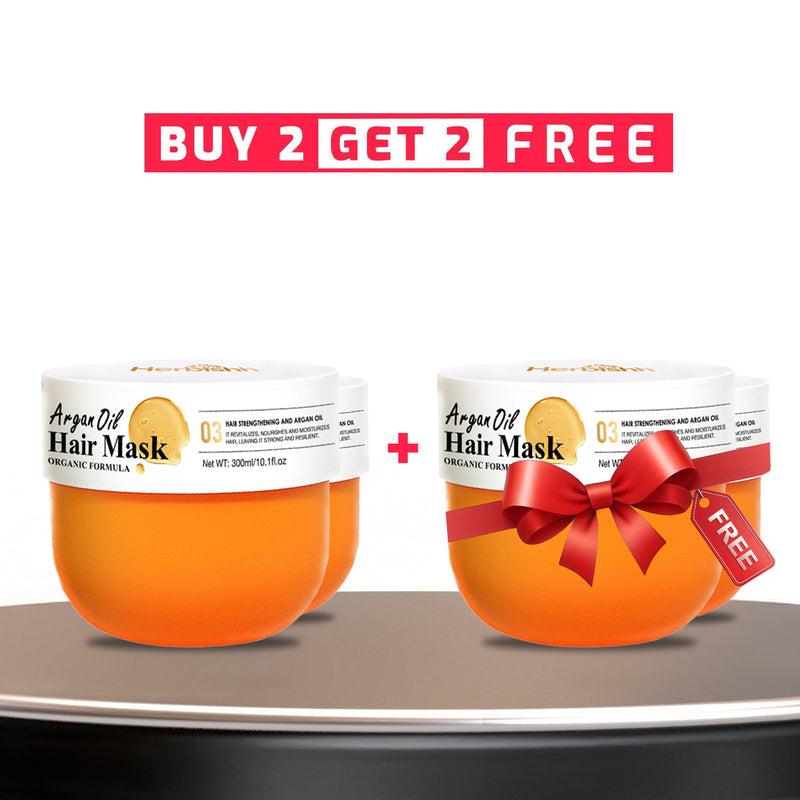 BOGO Buy 2 Get 2 Herbishh argan oil hair mask-300ml