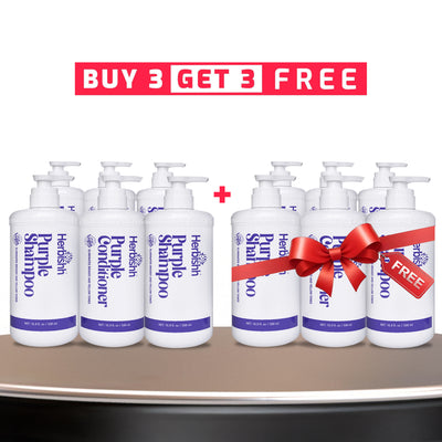 Buy 2  Get 1 Herbishh Purple Shampoo & Conditioner Set--CHRISTMAS OFFER