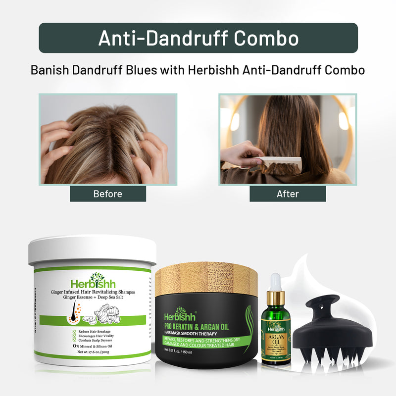 Anti dandruff Combo - Herbishh