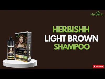 Herbishh Light Brown Shampoo 