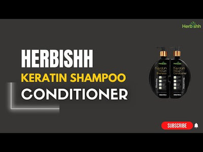 Keratin Shampoo & Conditioner Duo- Herbishh