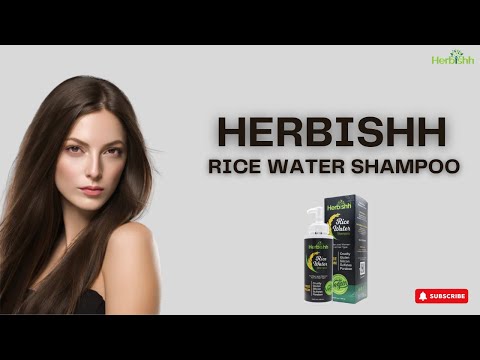 400 ML Vegan Rice Water Shampoo for Men and Women - Herbishh
