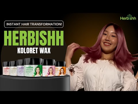 3pcs Herbishh Koloret Temporary Hair Color Wax