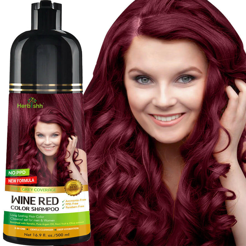 Herbishh Color Shampoo- 1 Bottle- 500ml