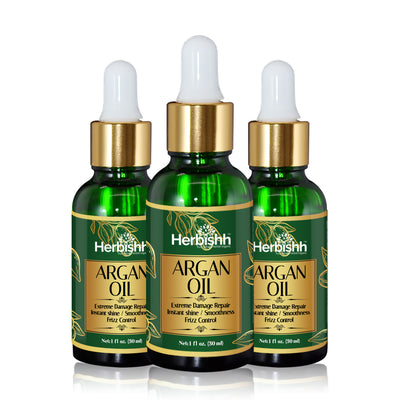 Herbishh Organic Argan Oil - 3 pcs