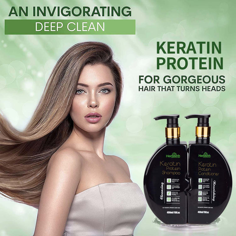 Keratin Shampoo Conditioner – herbishh.com