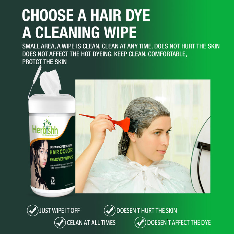 Hair Color Stain Remover Wipes