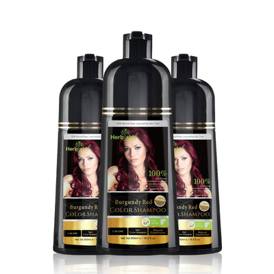 3pcs Herbishh Color Shampoo