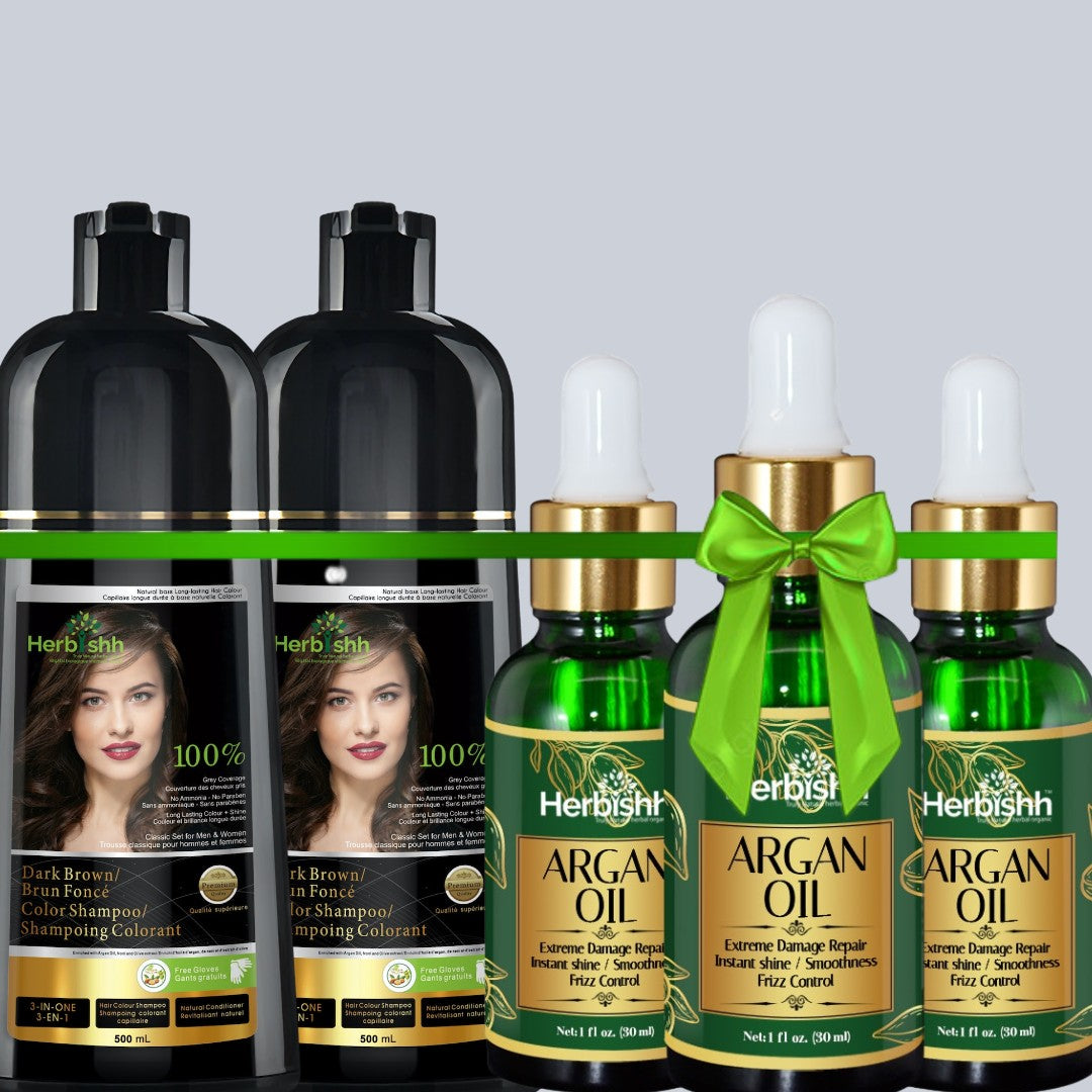 Get 3 Free Argan Oil with 2 Color Shampoos- Herbishh – herbishh.com
