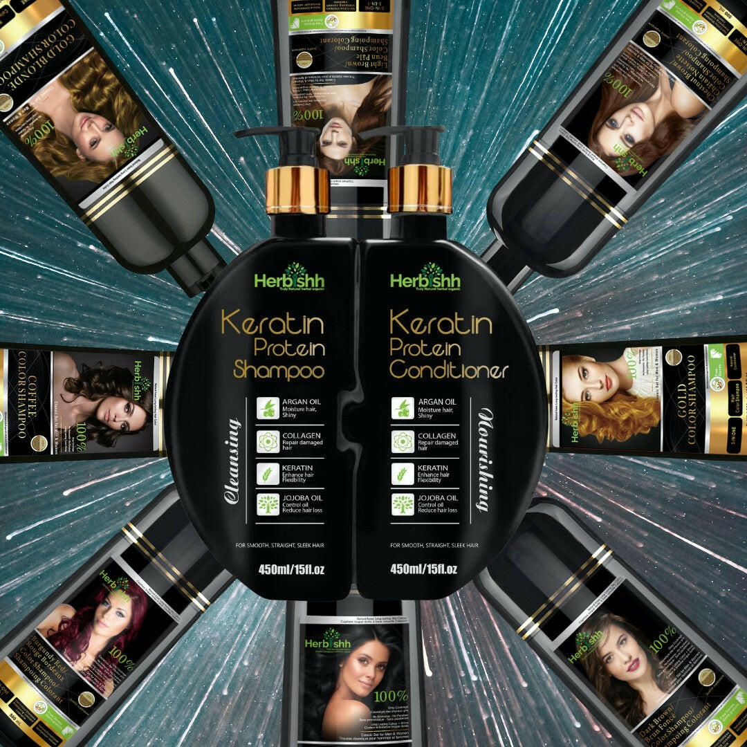 Black Shampoo Per Capelli Neri, Da Bianco A Nero Per Uomini E Donne, Colorante Per Capelli Con - Foto 3