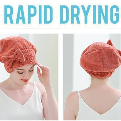Eco-Friendly Hair Towel Cap