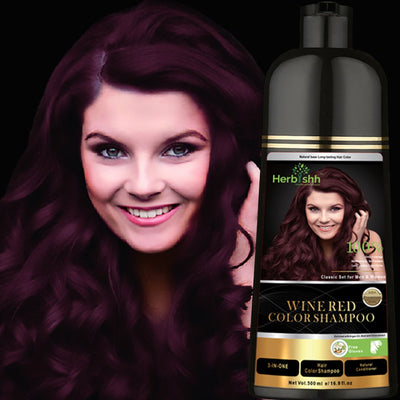 Hair Nourishment set-  color shampoo +  Hair Revitalizer Serum