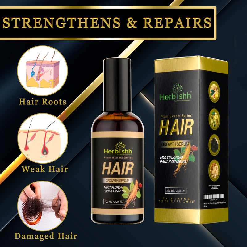 Herbishh Hair Revitalizer Serum