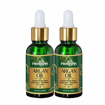 Herbishh Organic Argan Oil - 2 pcs